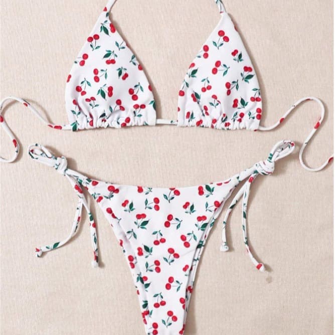 Triangel-Bikini Kirschen